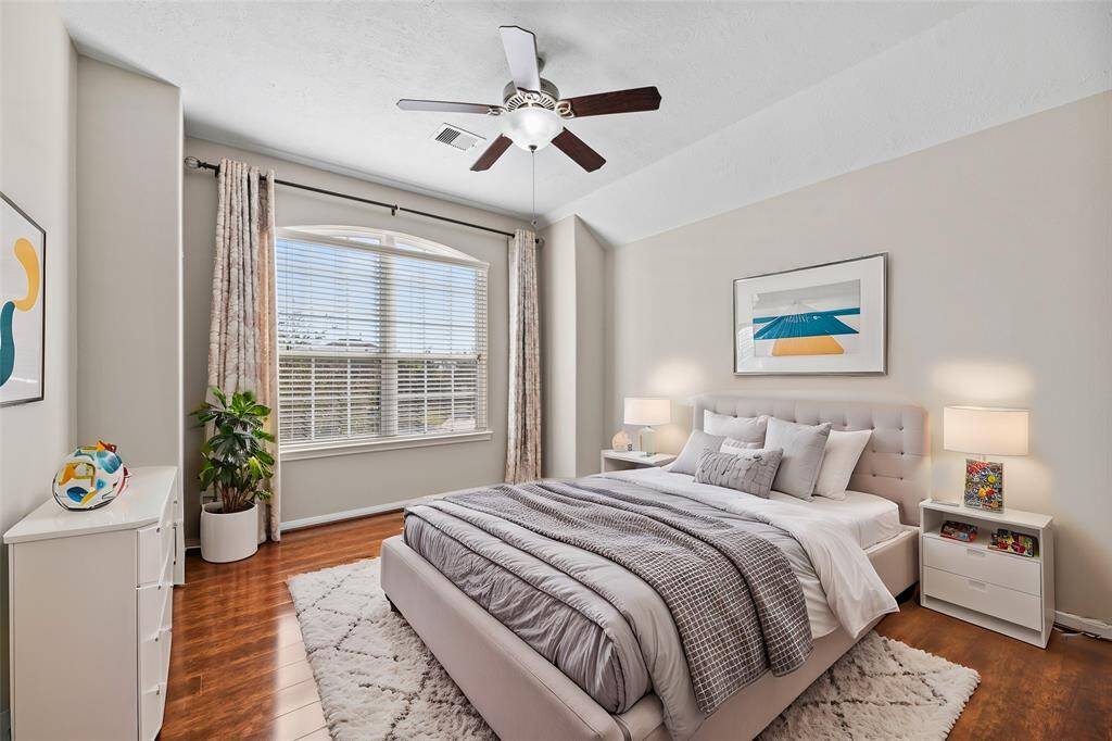 Here is one of your spacious second bedrooms offering convenience and comfort for any aged kids!