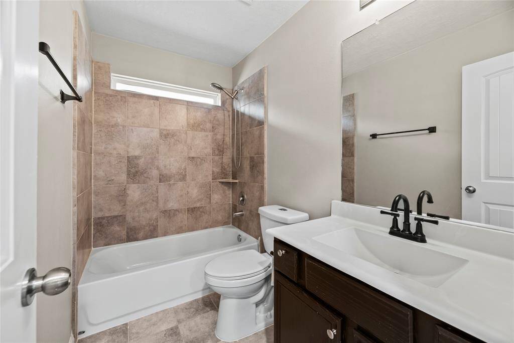 It doesn't get much better than this! Even this secondary bathroom is grand! Escape reality as you stand in the shower under the drops of rain falling on your head washing your worries away!