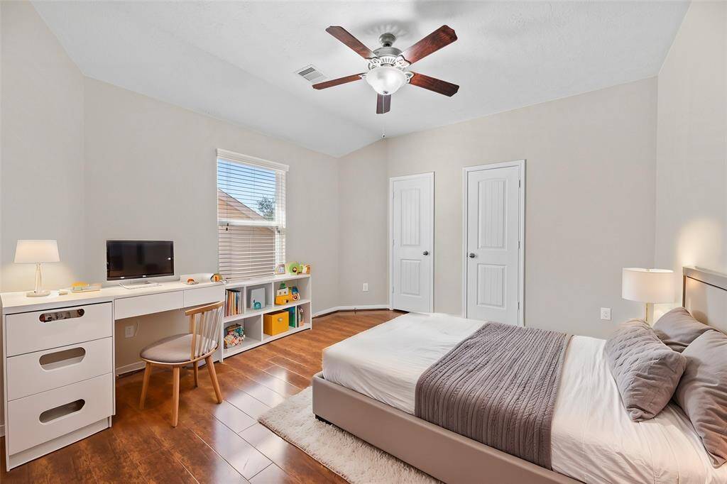 The thoughtfully designed layout of the fifth bedroom allows for natural light to flood the room, creating a warm and welcoming atmosphere. You are going to love the size of these rooms.