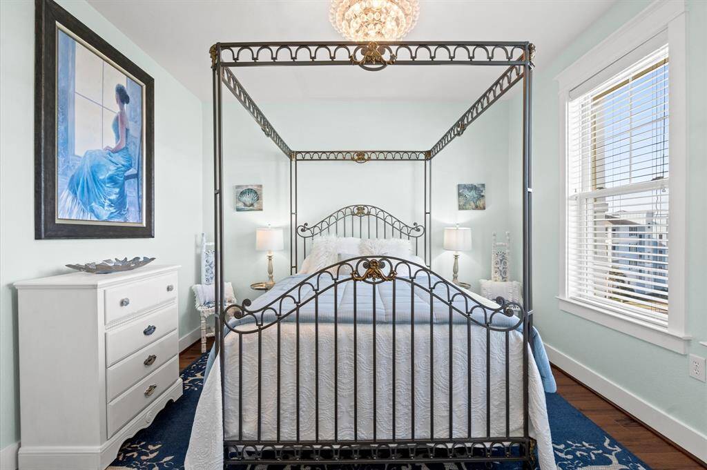 Views of Galveston Bay from the guest bed!