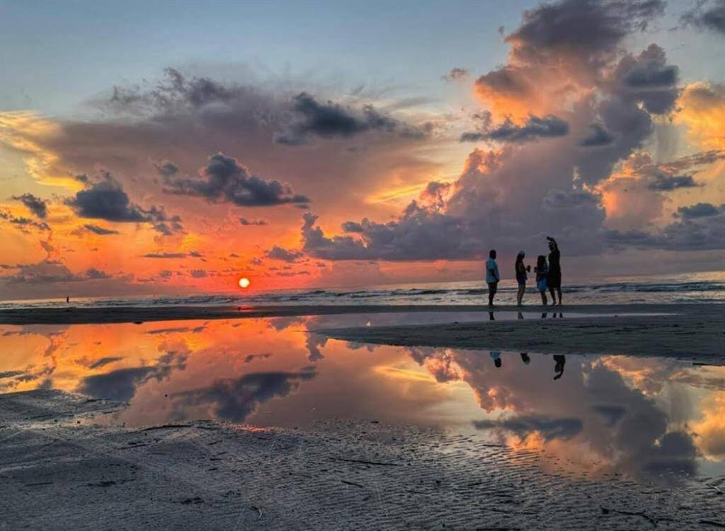 Sunrise views on the beach are truly spectacular!