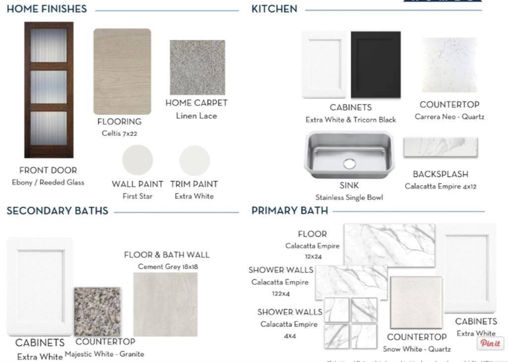 Great Selections For This Home!