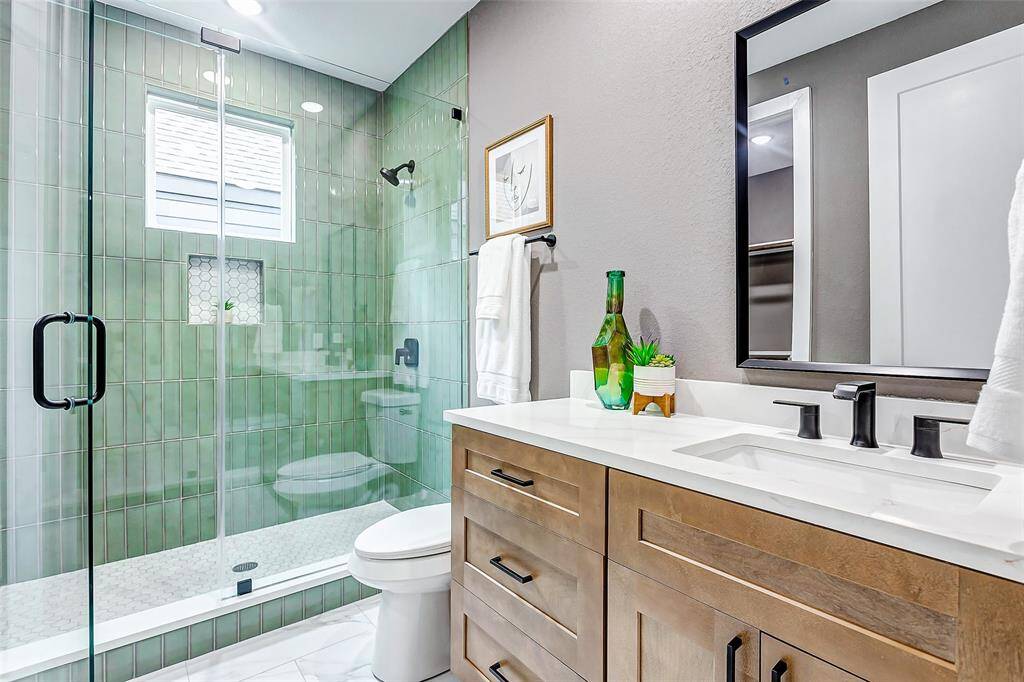 Spacious Master Bathroom with an expansive shower.