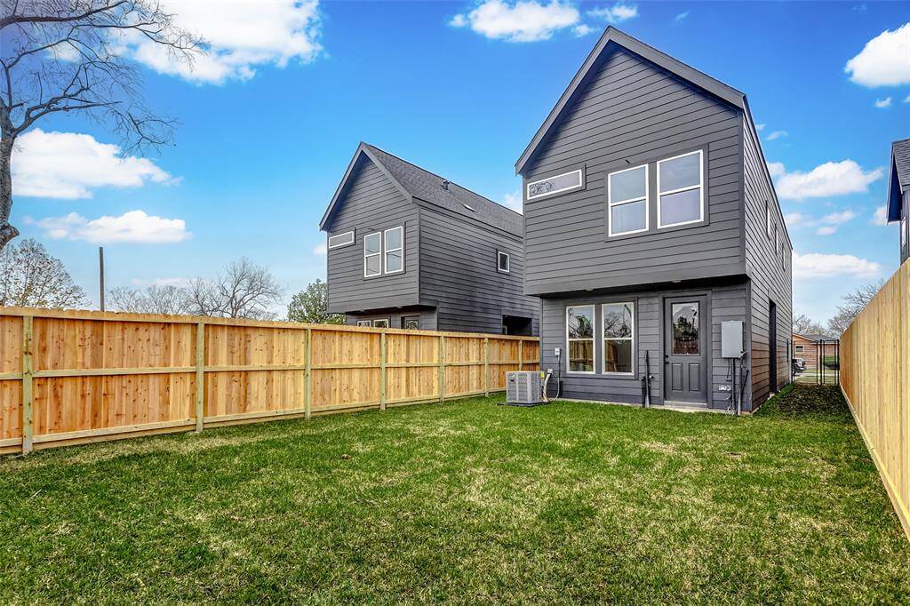 Experience peace of mind while enjoying uninterrupted comfort with a built-in home generator located in your backyard.