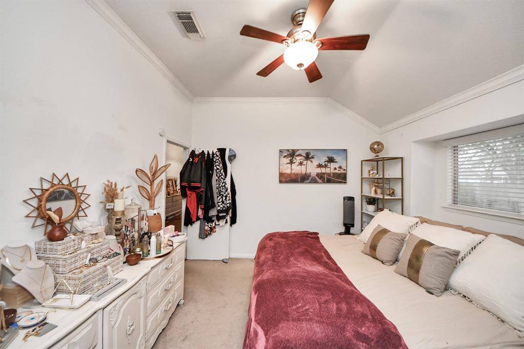 A large window graces the room,allowing natural light in!