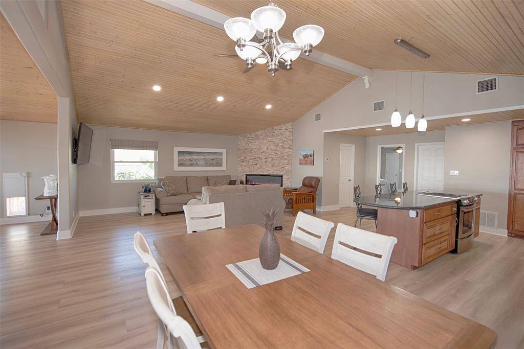 Enjoy effortless living with a spacious, open layout that unites the dining, kitchen, and living areas.