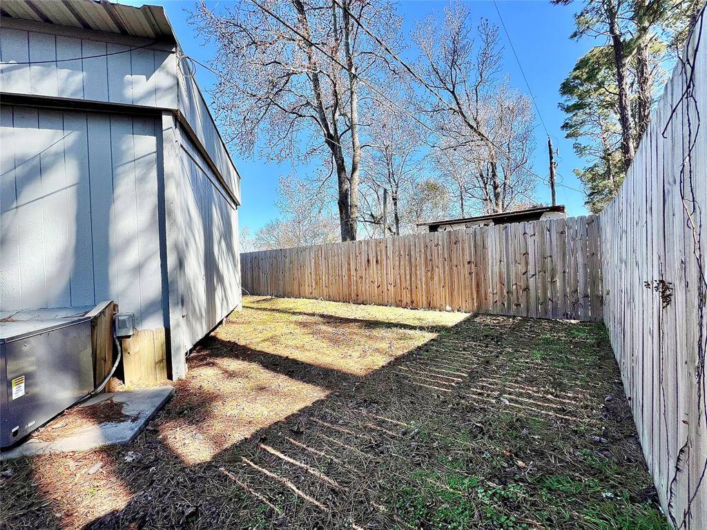 Back yard.