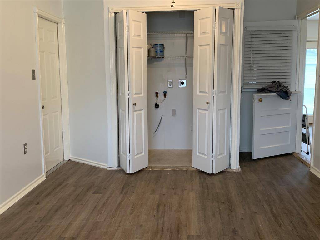 Laundry area
