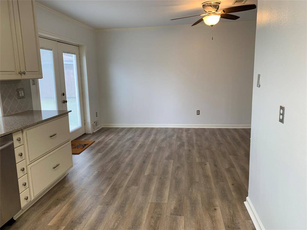 Kitchen looking at dining area