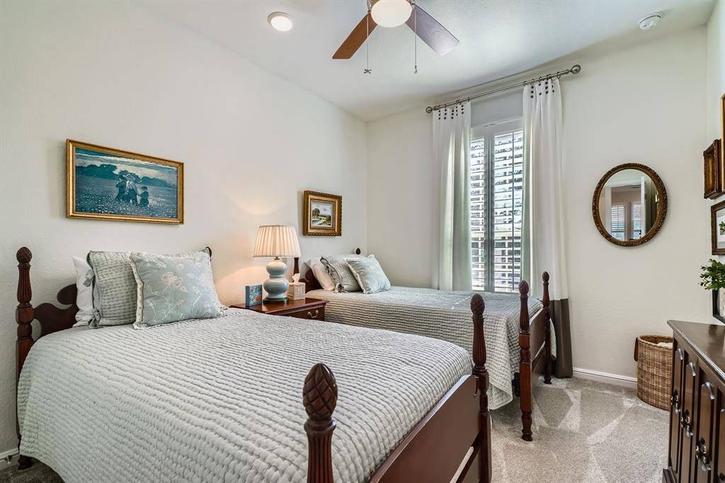 Secondary bedroom offers plenty of space for guests