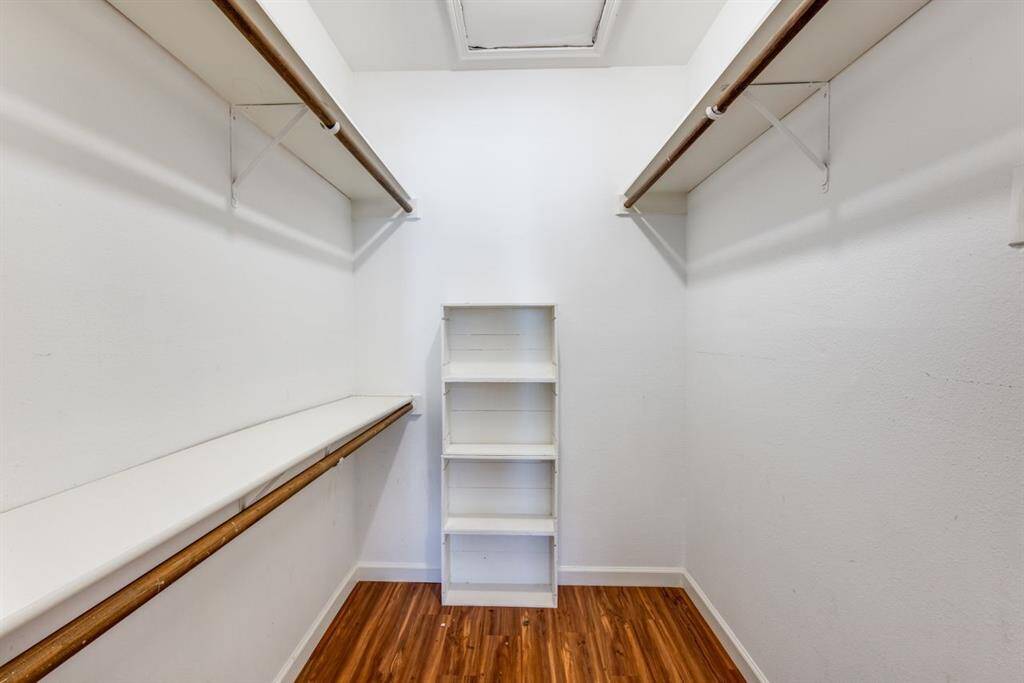 Second walk in closet