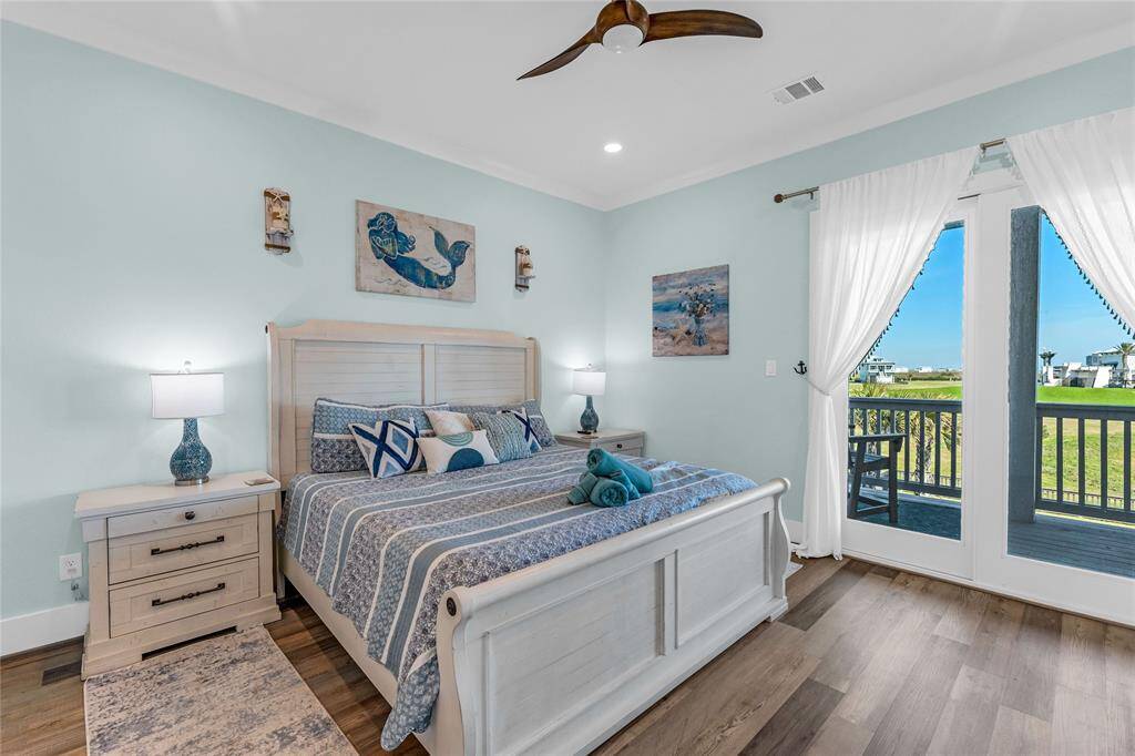 Gorgeous primary suite on second floor.