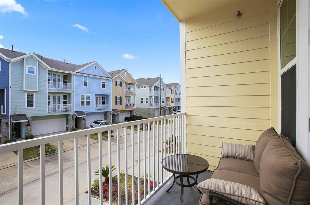 Front balcony