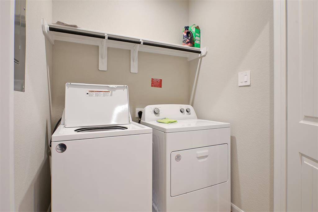 Utility on 3rd floor with bedrooms