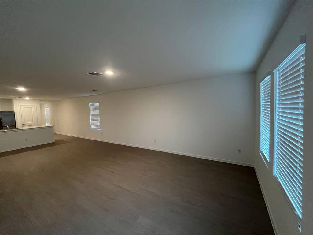 Open Living w/Mini Blinds