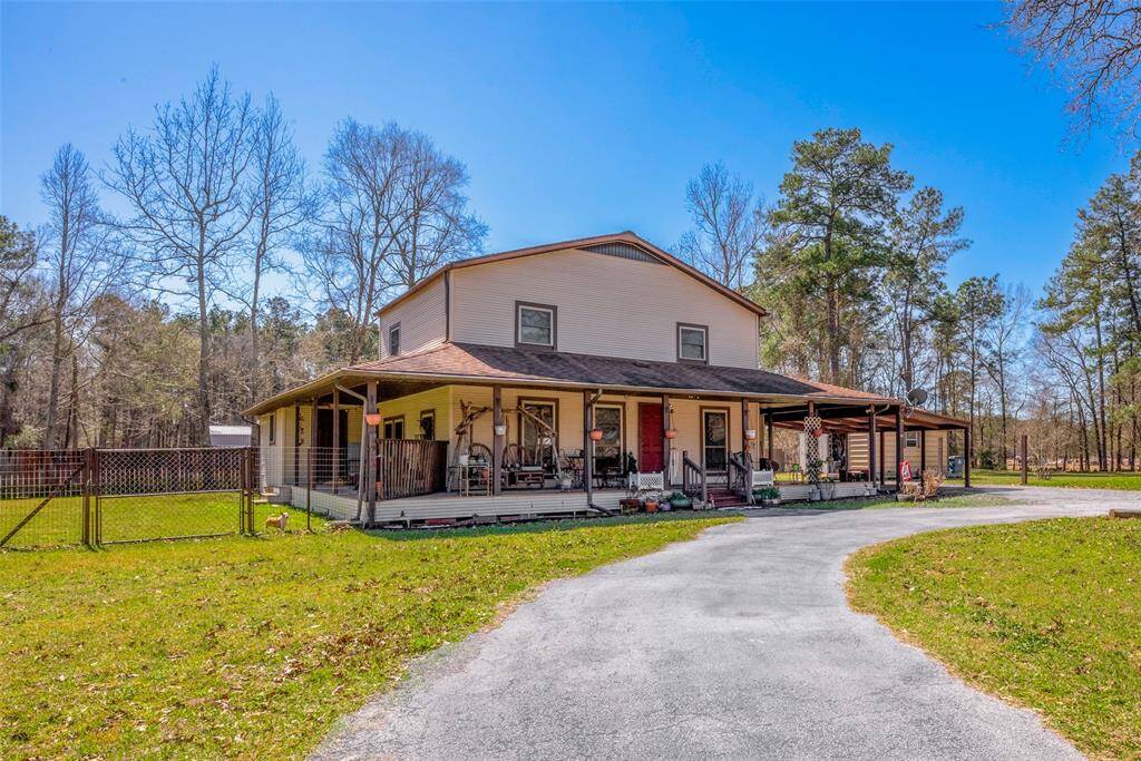 Welcome home to your beautiful farmhouse with a large wrap around front porch. The yard to the left of the home is fully fenced with house access.