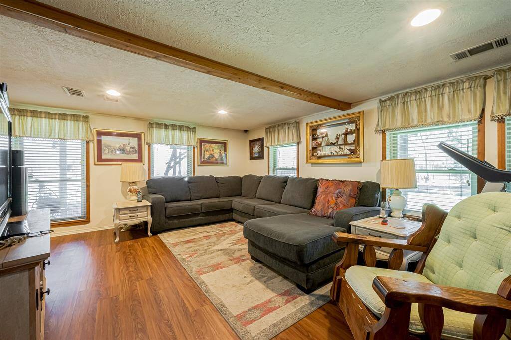 Large open living area.