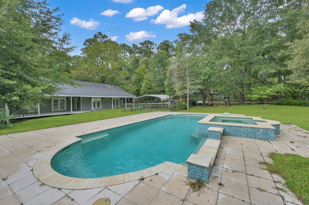 Backyard Oasis has created a lovely private pool and spa!
