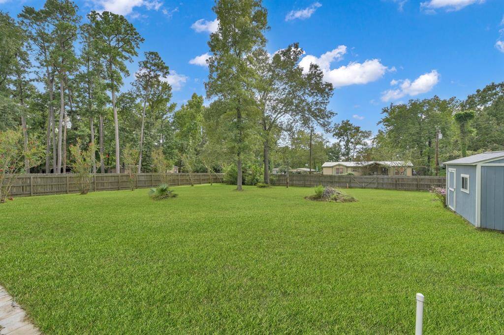 Families have room to play soccer, football, or a game of hide and seek!