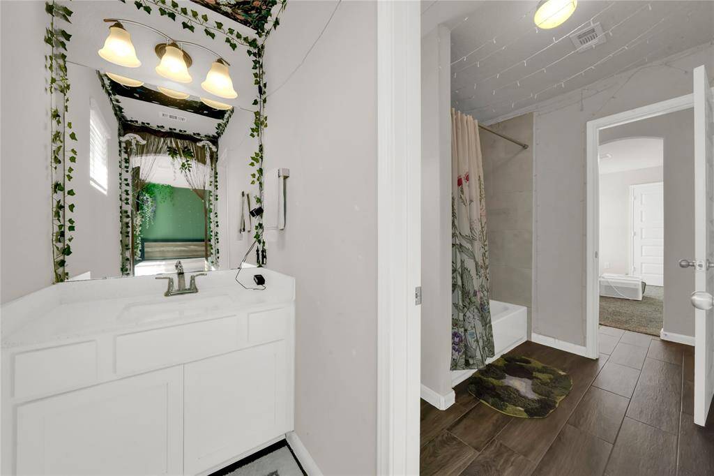 4th bedroom vanity and Jack and Jill bath
