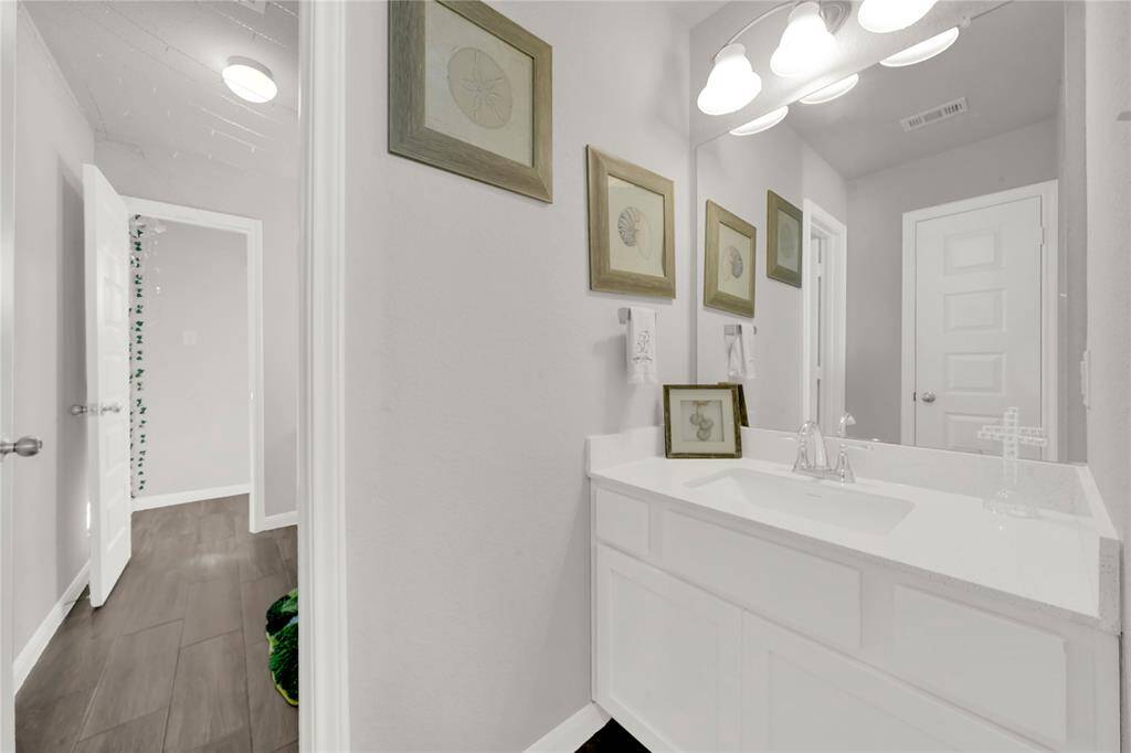 5th bedroom vanity and Jack and Jill bath