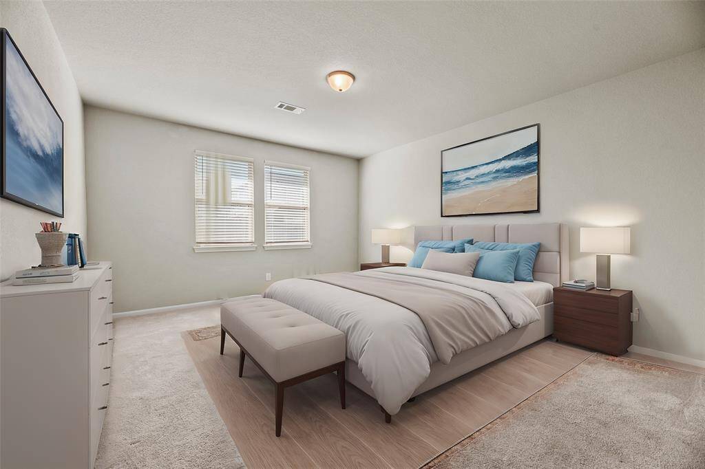 Now into your primary suite. This is a large space to create your own private retreat.