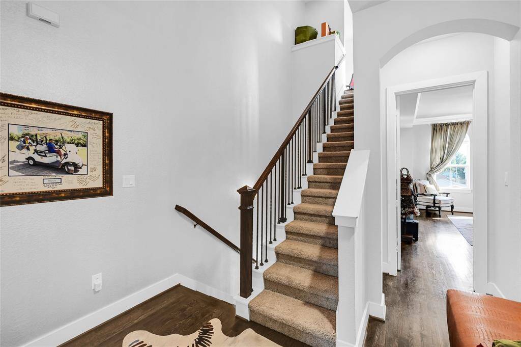 Third level landing near primary bedroom