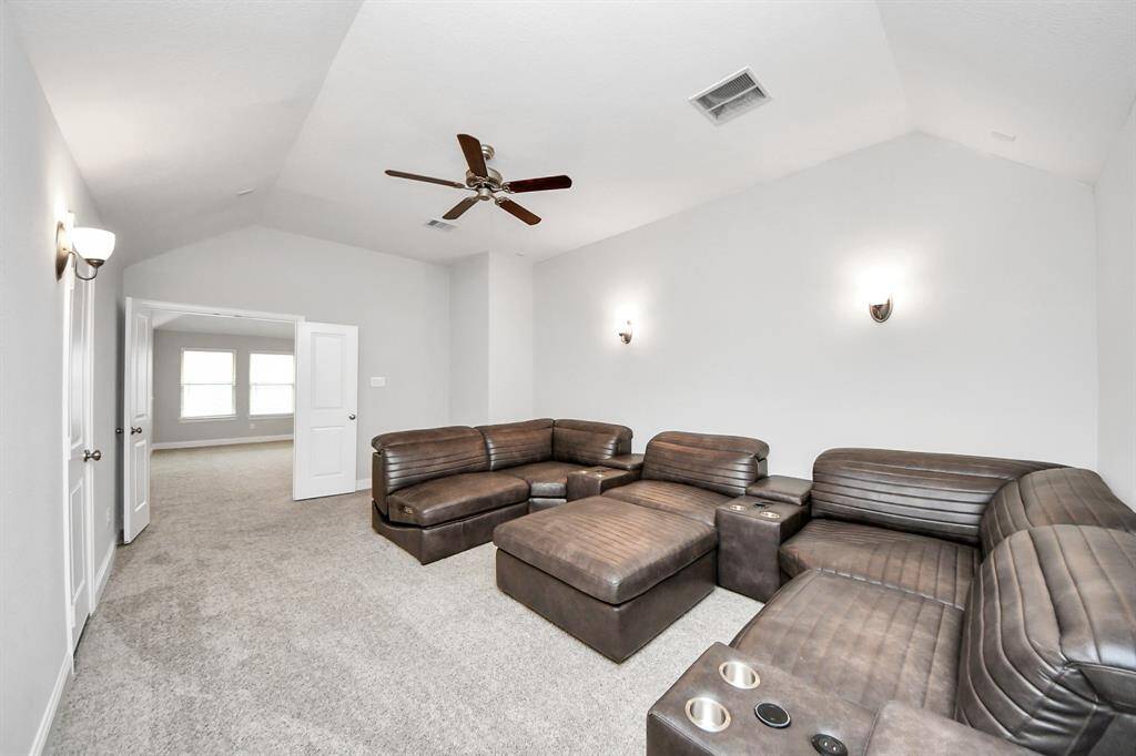 Upstairs Theater Room