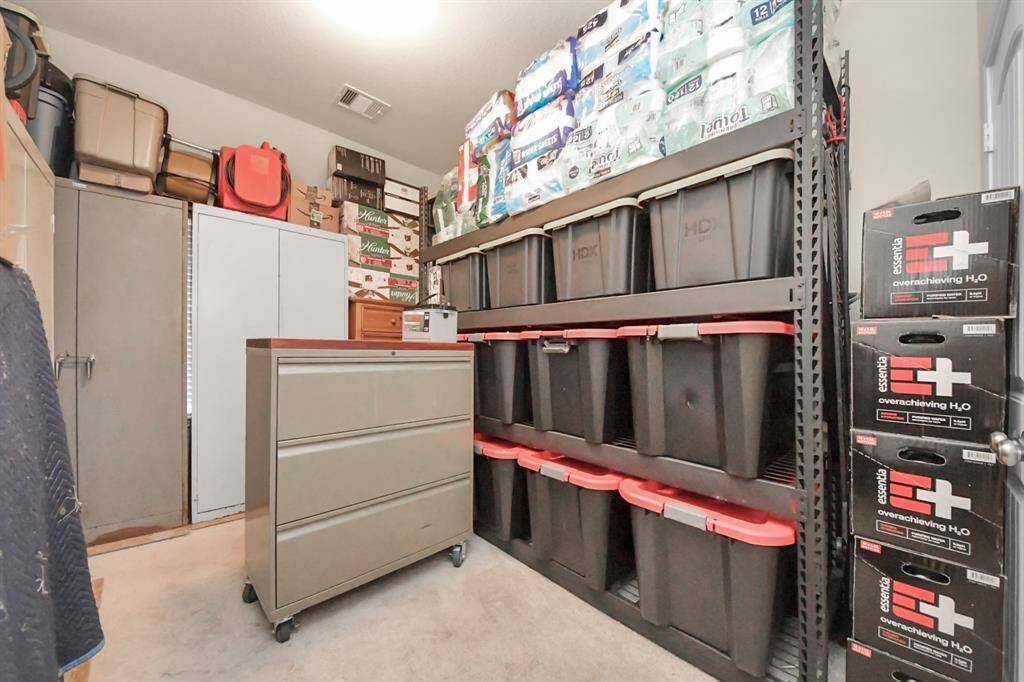 This room will be locked during showings.