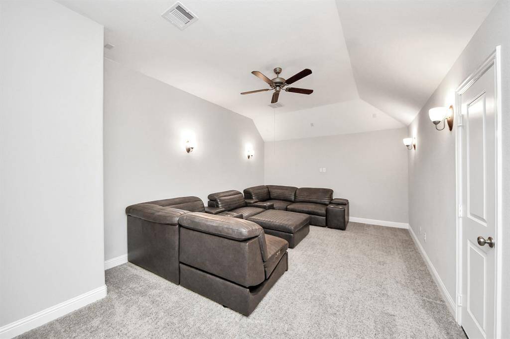 Upstairs Theater Room