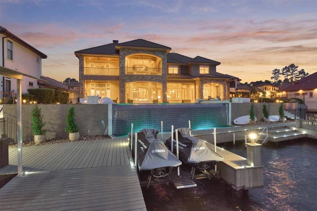 This home is truly breathtaking at night!