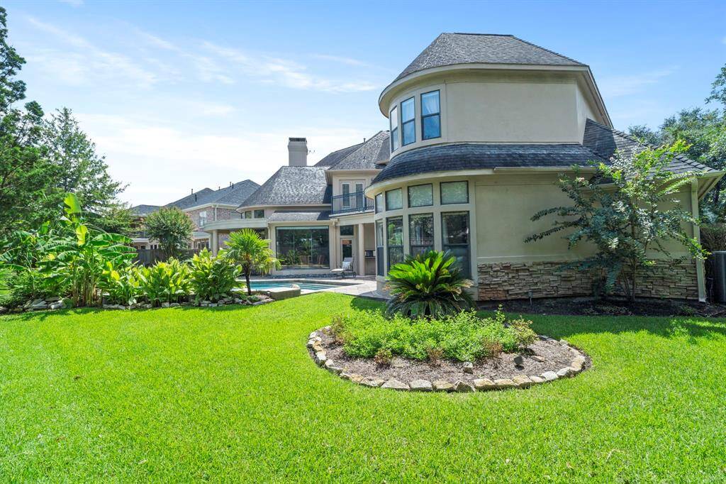 Large 17,761 sq. ft. lot with plenty of green space for outdoor activities.