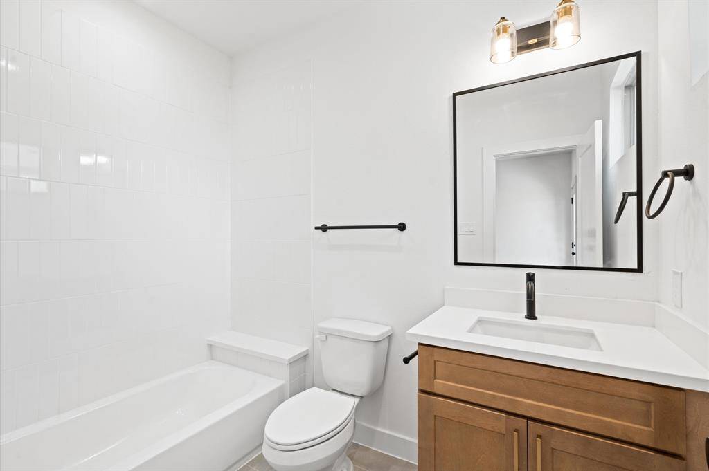 1st floor full bath  Previous similar construction. This home will have walk-in shower - no tub!