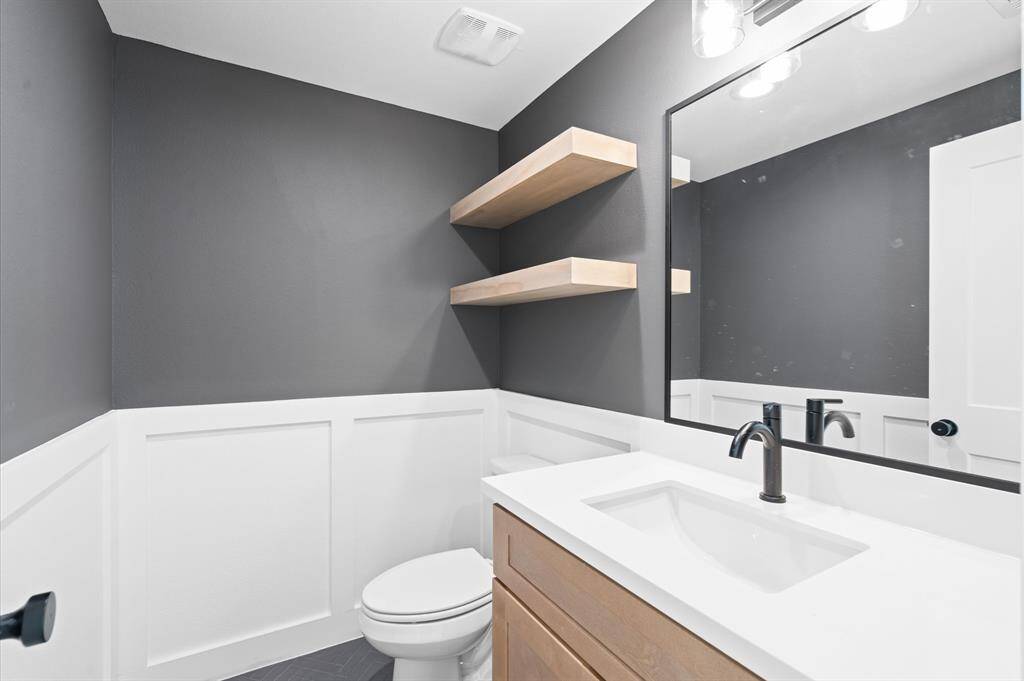 Half bath on 2nd floor  Previous similar construction.