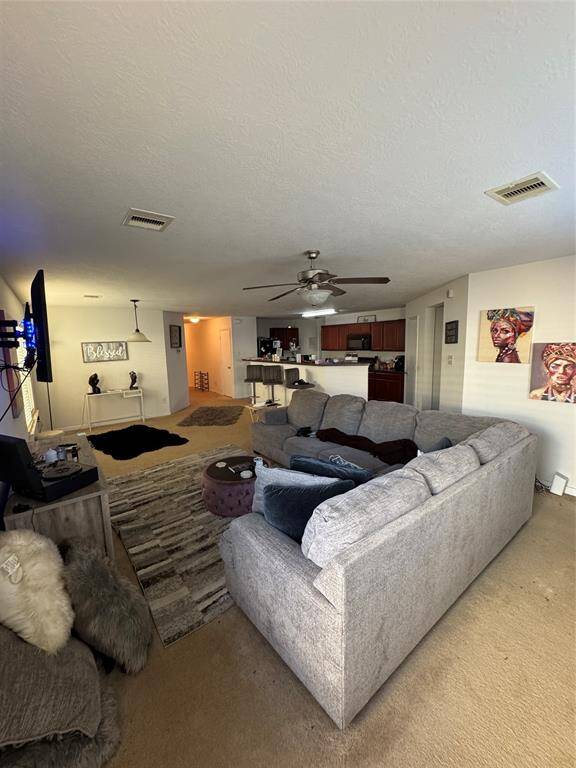 Living/Dining Combo space unfurnished.