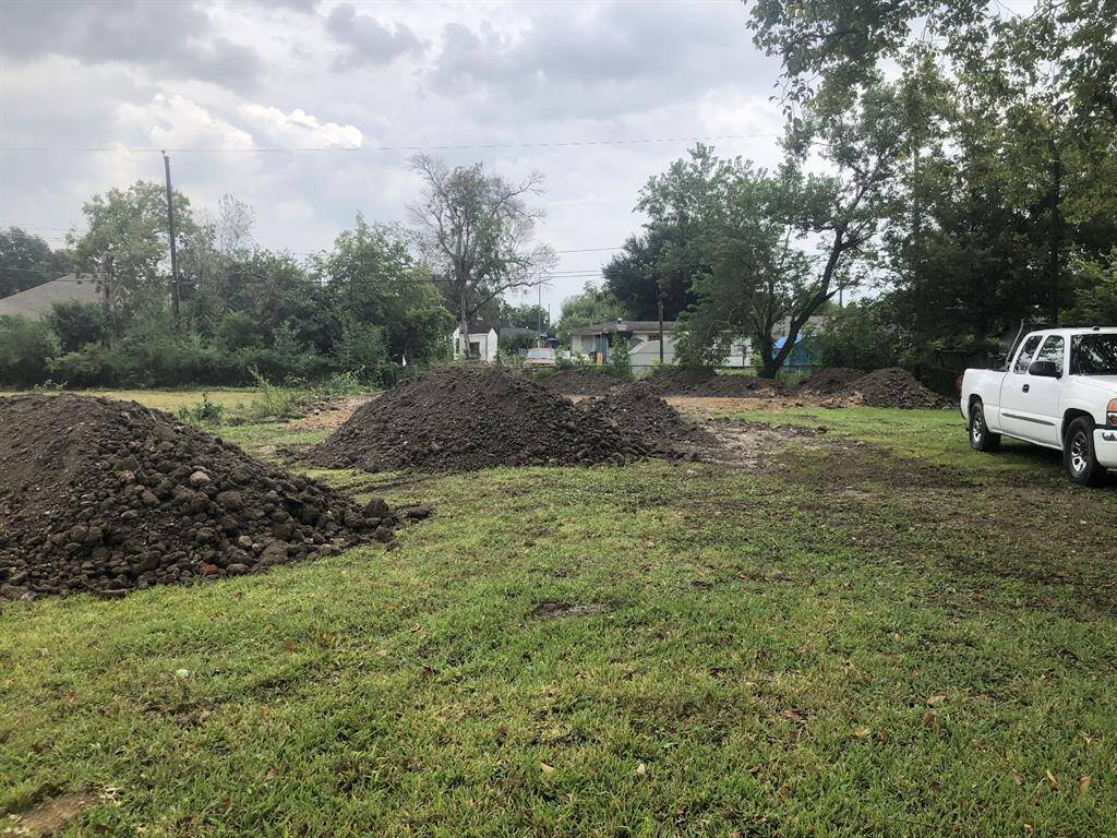 This ocurred prior to the land being leveled