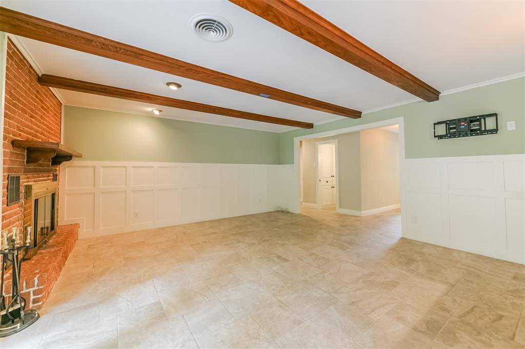 view family room from kitchen