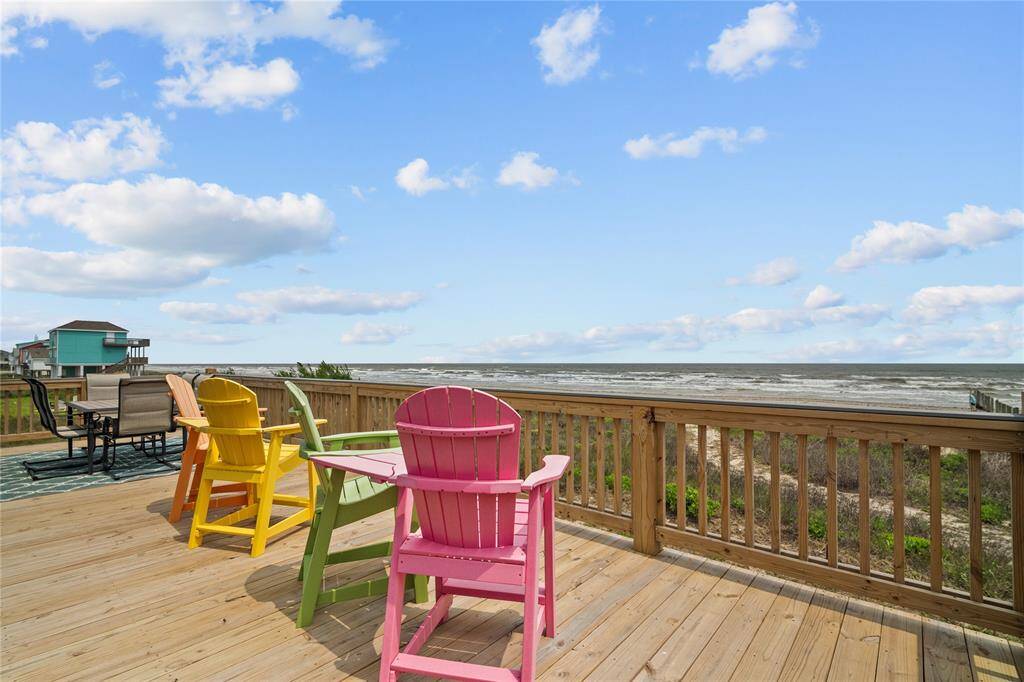 This amazing view could be your view! Contact us about 21446 Gulf Drive, Galveston Tx 77554!