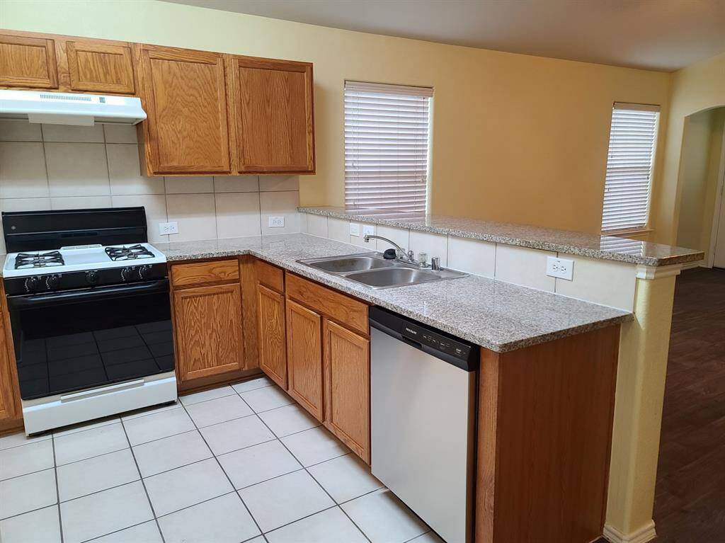 Kitchen view from the entry.
