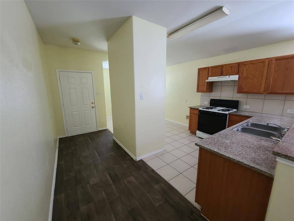 Kitchen view from the entry.