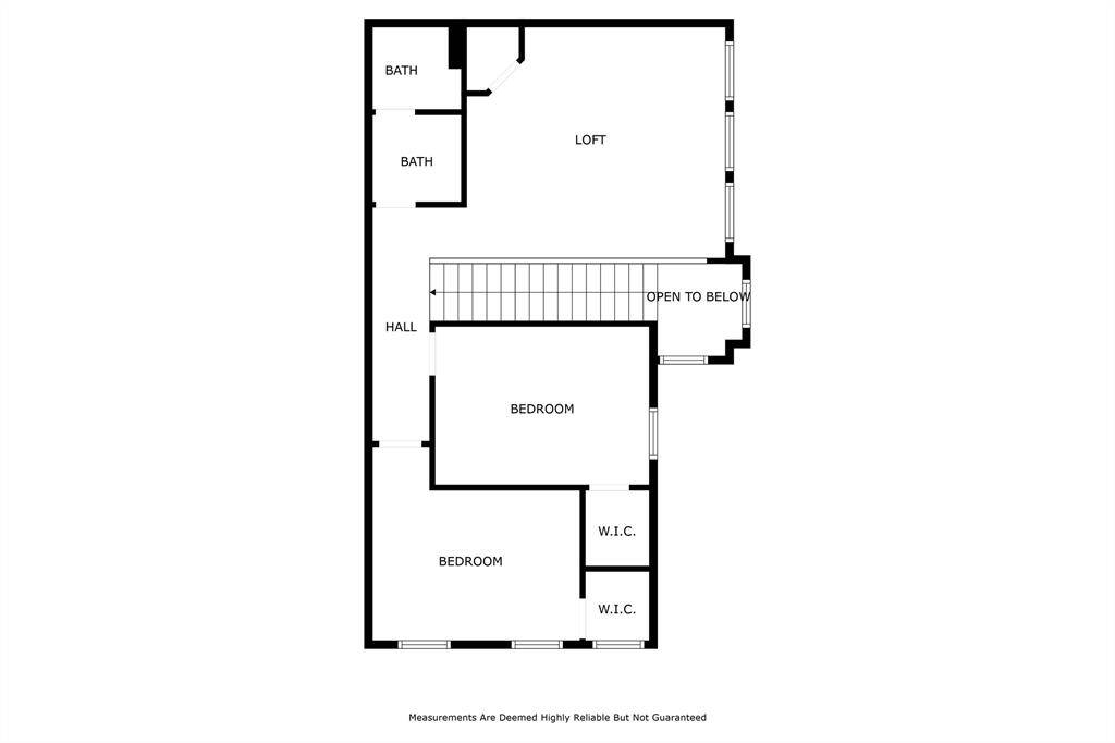 Upstairs Floorplan