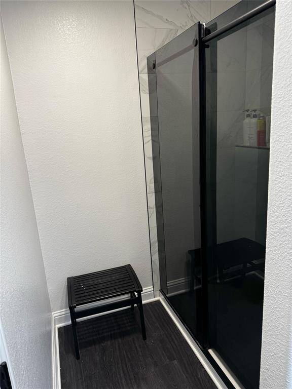 Remodeled shower