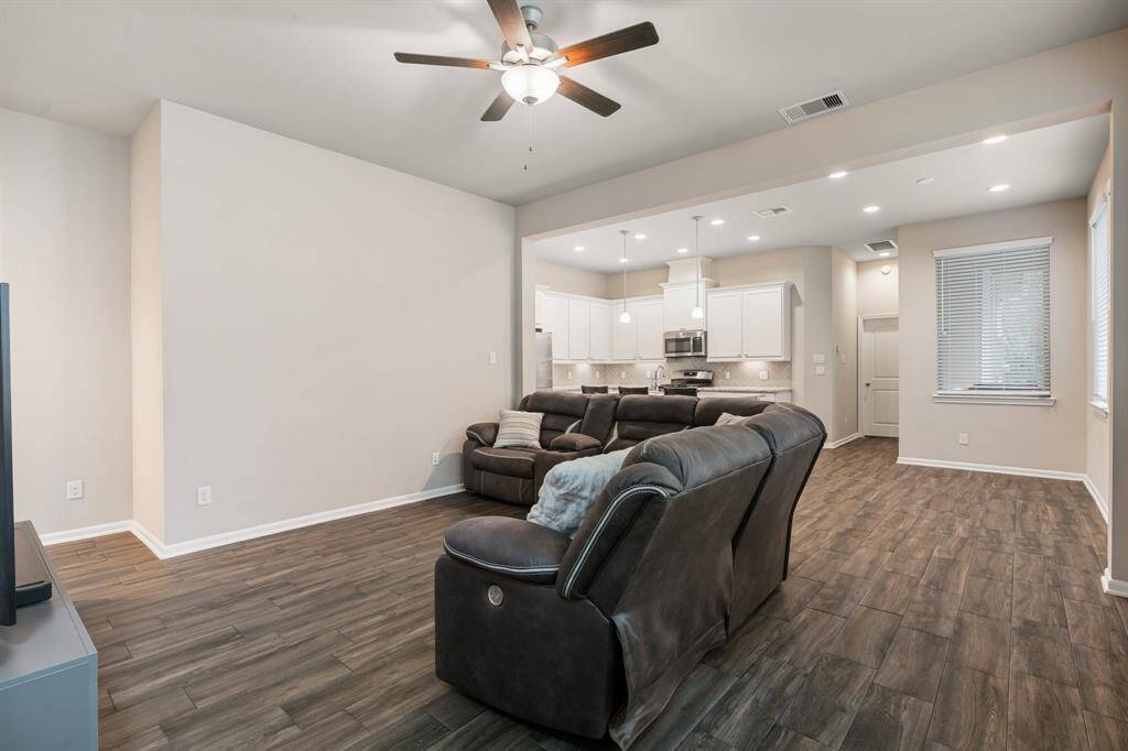 Another view of the living area from the entry.
