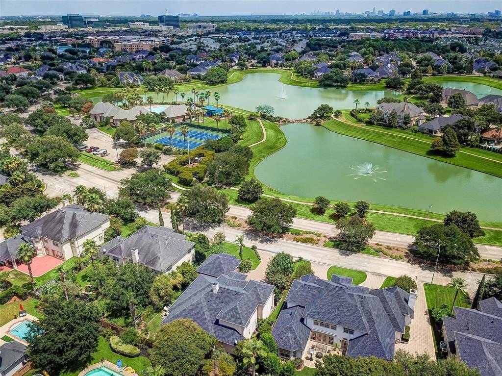 Aerial photo of this executive residence.