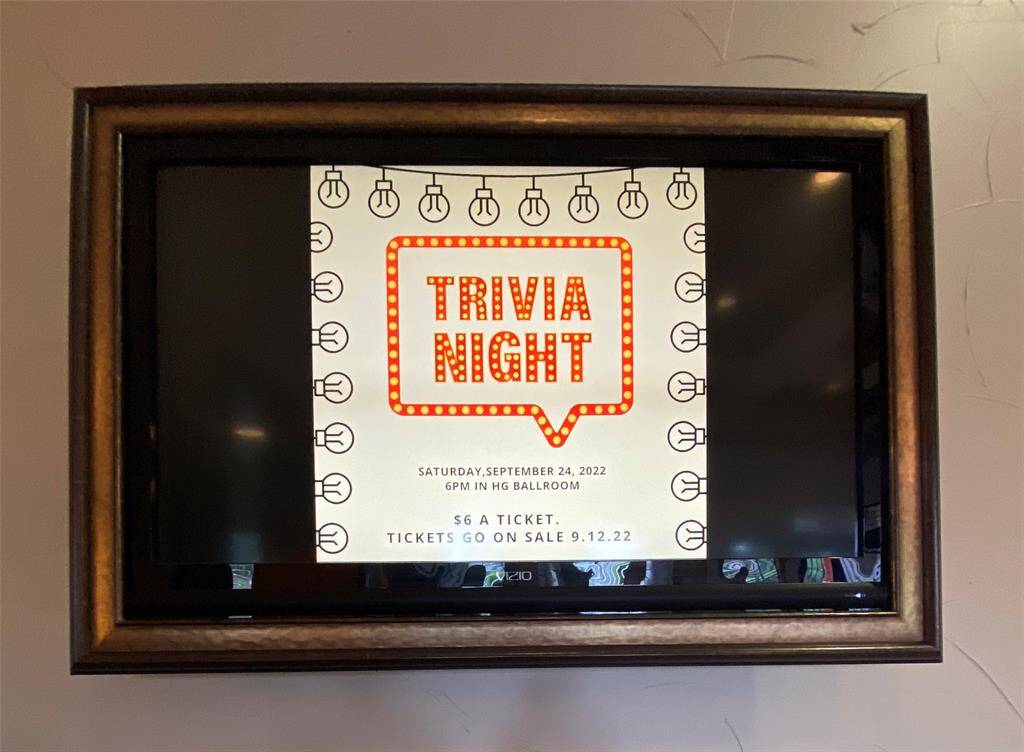 TRIVIA NIGHT!