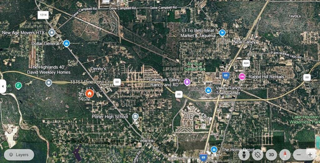 Access to 99, Porter High School, I59, shopping, etc. Great location!