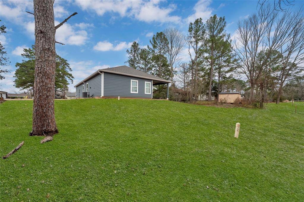 Rear of home.