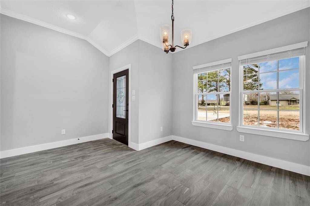 From dining room looking toward the entry.