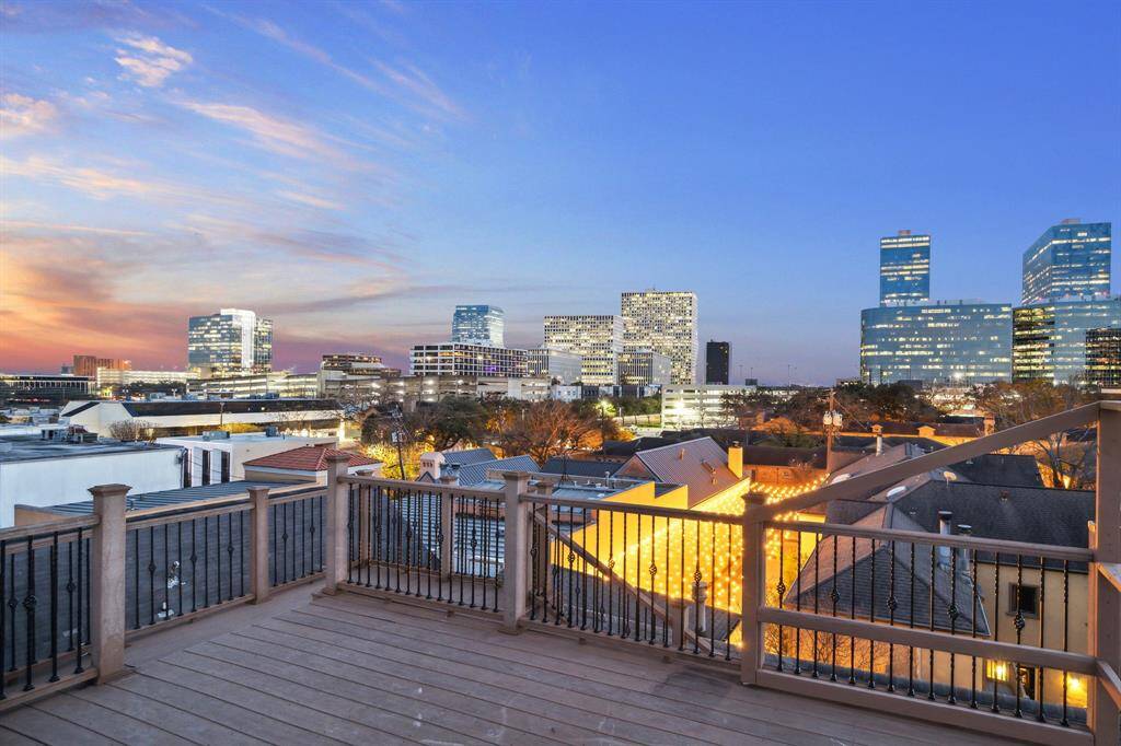 SKYLINE VIEWS… This home has high end finishes, custom cabinetry and millwork, paneled interior door, incredible storage, tankless on demand H20 heater and mature landscaping.  A major renovation was completed in 2010 per seller. Home was repainted top to bottom in 2025.