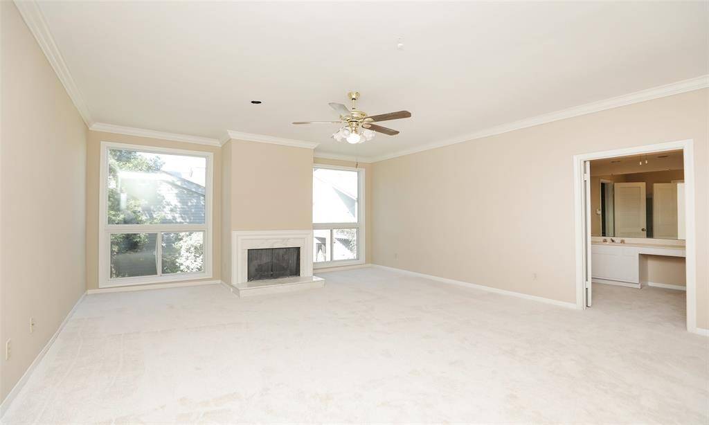 Primary Bedroom with Fireplace